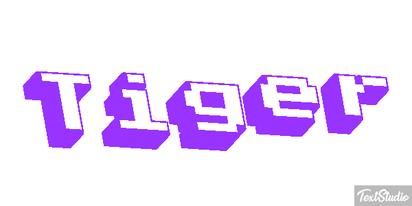 Tiger Text effect