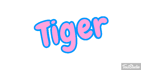 Tiger Text effect