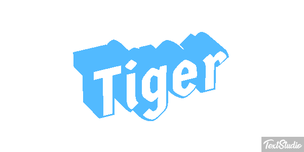 Tiger Text effect