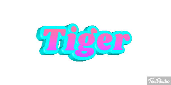 Tiger Text effect