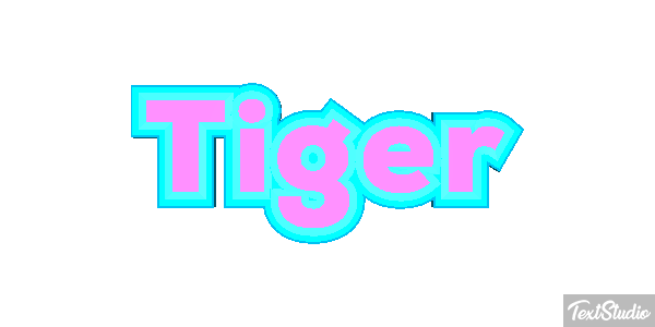 Tiger Text effect