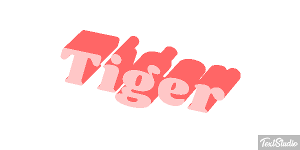 Tiger Text effect