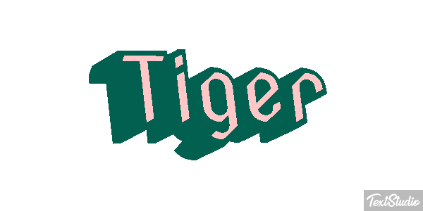 Tiger Text effect