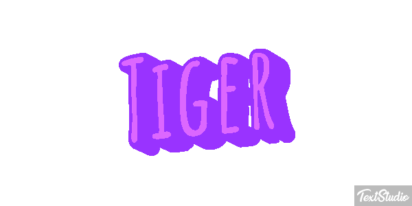 Tiger Text effect