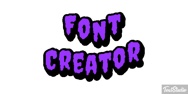Font Creator Text effect
