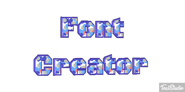 Font Creator Text effect