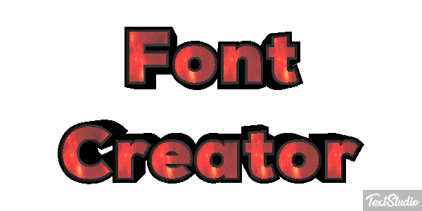 Font Creator Text effect