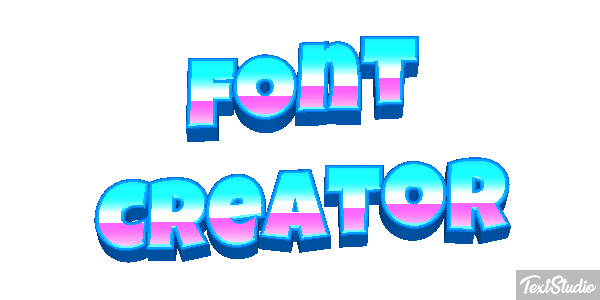 Font Creator Text effect