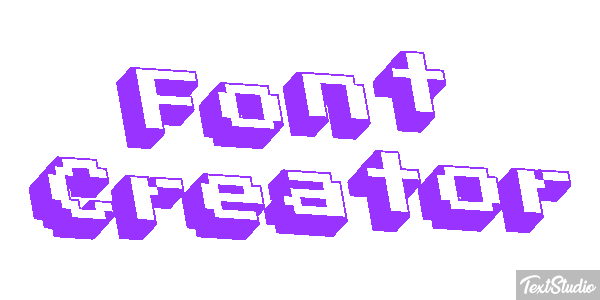 Font Creator Text effect