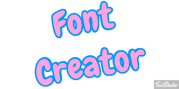 Font Creator Text effect