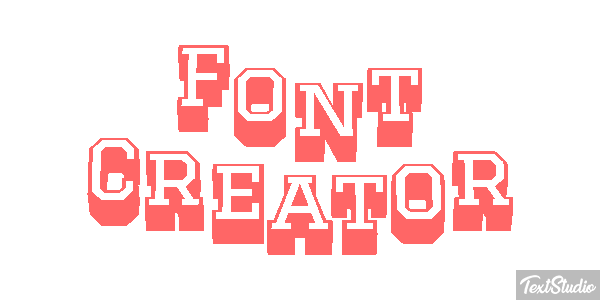 Font Creator Text effect