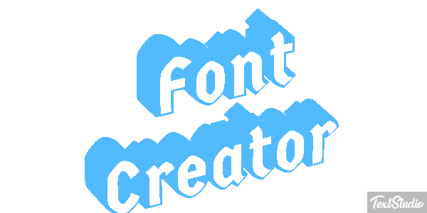 Font Creator Text effect