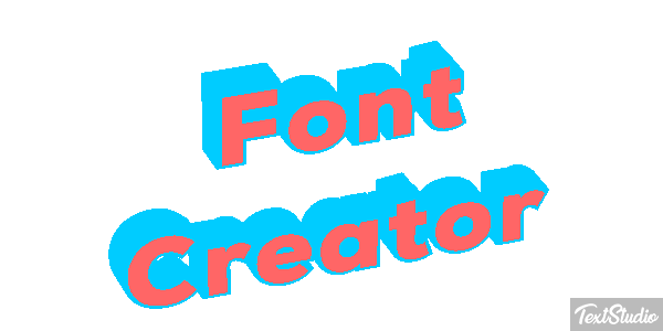 Font Creator Text effect