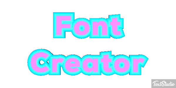 Font Creator Text effect