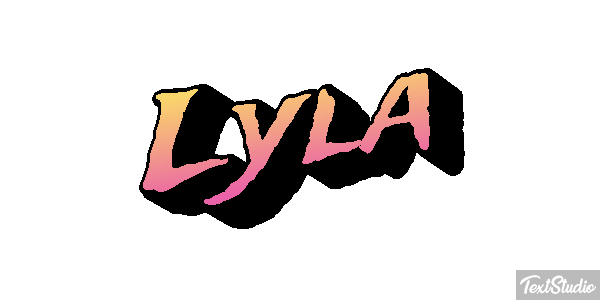 Lyla Texteffekt