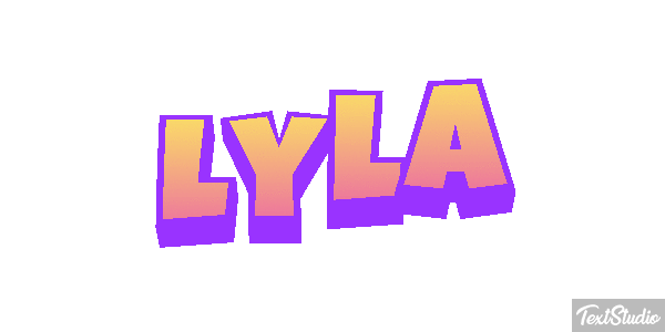 Lyla Texteffekt