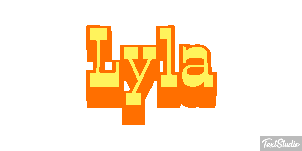 Lyla Texteffekt