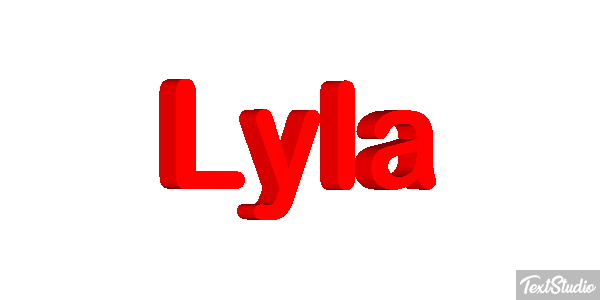 Lyla Texteffekt