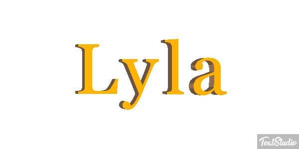 Lyla Texteffekt