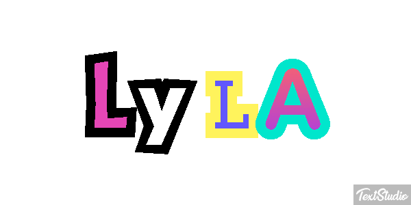 Lyla Texteffekt