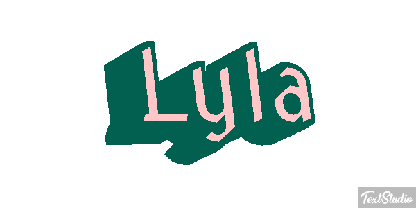 Lyla Texteffekt