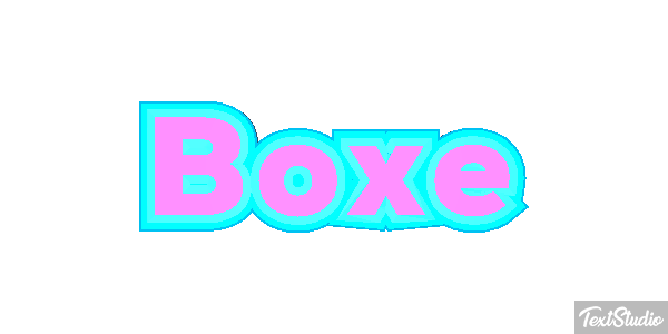 Boxe Text effect