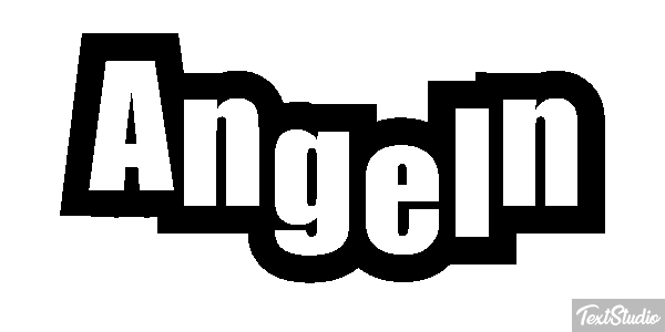 Angeln Texteffekt