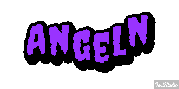 Angeln Texteffekt