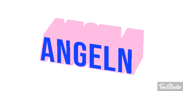 Angeln Texteffekt