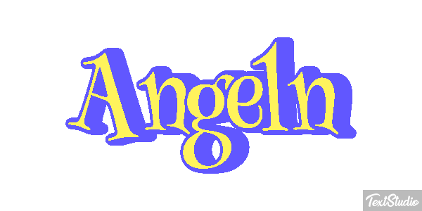 Angeln Texteffekt