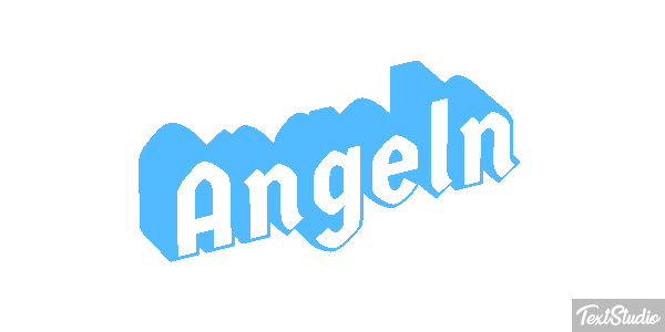 Angeln Texteffekt