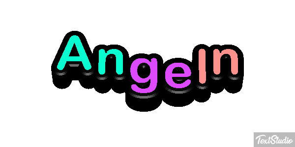 Angeln Texteffekt