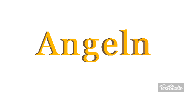 Angeln Texteffekt