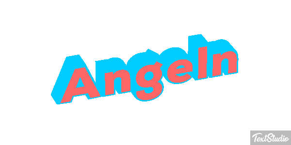 Angeln Texteffekt