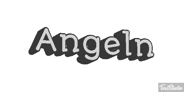 Angeln Texteffekt