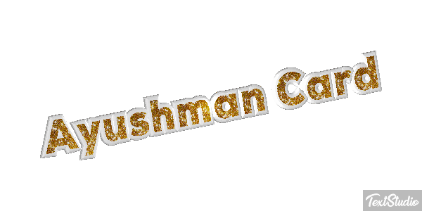 Ayushman Card Effetto testo