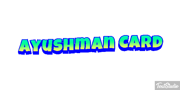 Ayushman Card Effetto testo