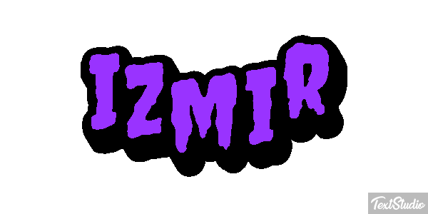 İzmir テキスト効果