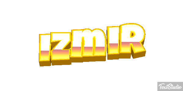 İzmir テキスト効果