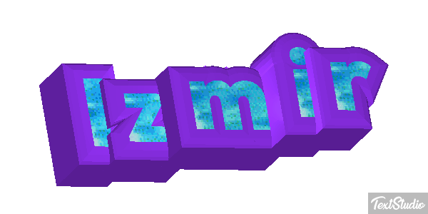 İzmir テキスト効果