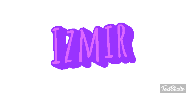İzmir テキスト効果