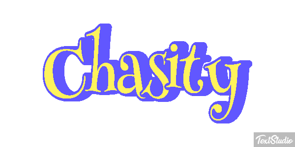 Chasity Efecto de texto