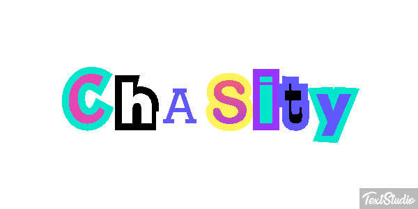 Chasity Efecto de texto