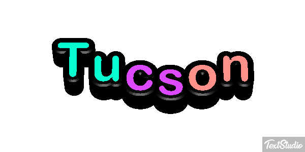 Tucson Tekst effect