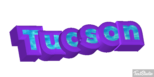 Tucson Tekst effect