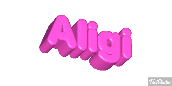 Aligi Efekt tekstowy