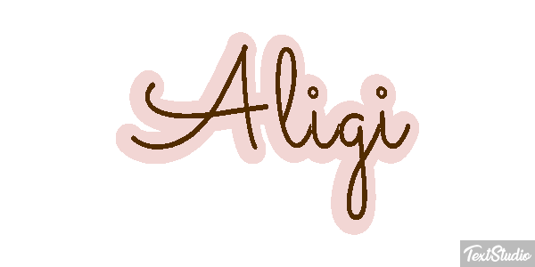 Aligi Efekt tekstowy