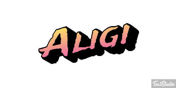 Aligi Efekt tekstowy