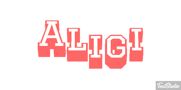 Aligi Efekt tekstowy