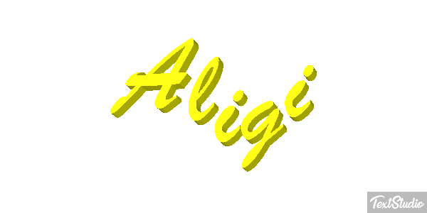 Aligi Efekt tekstowy